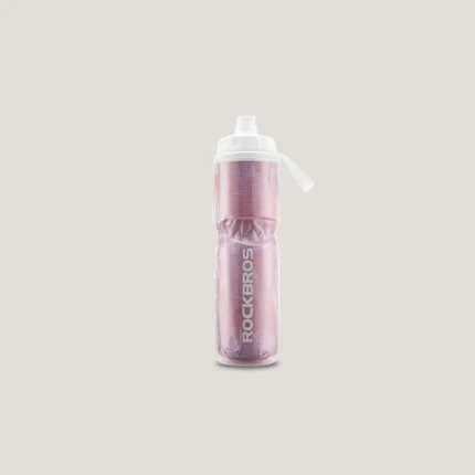 Rockbros Insulated Bidons- Cycling waterbottle 700ml (Pink)